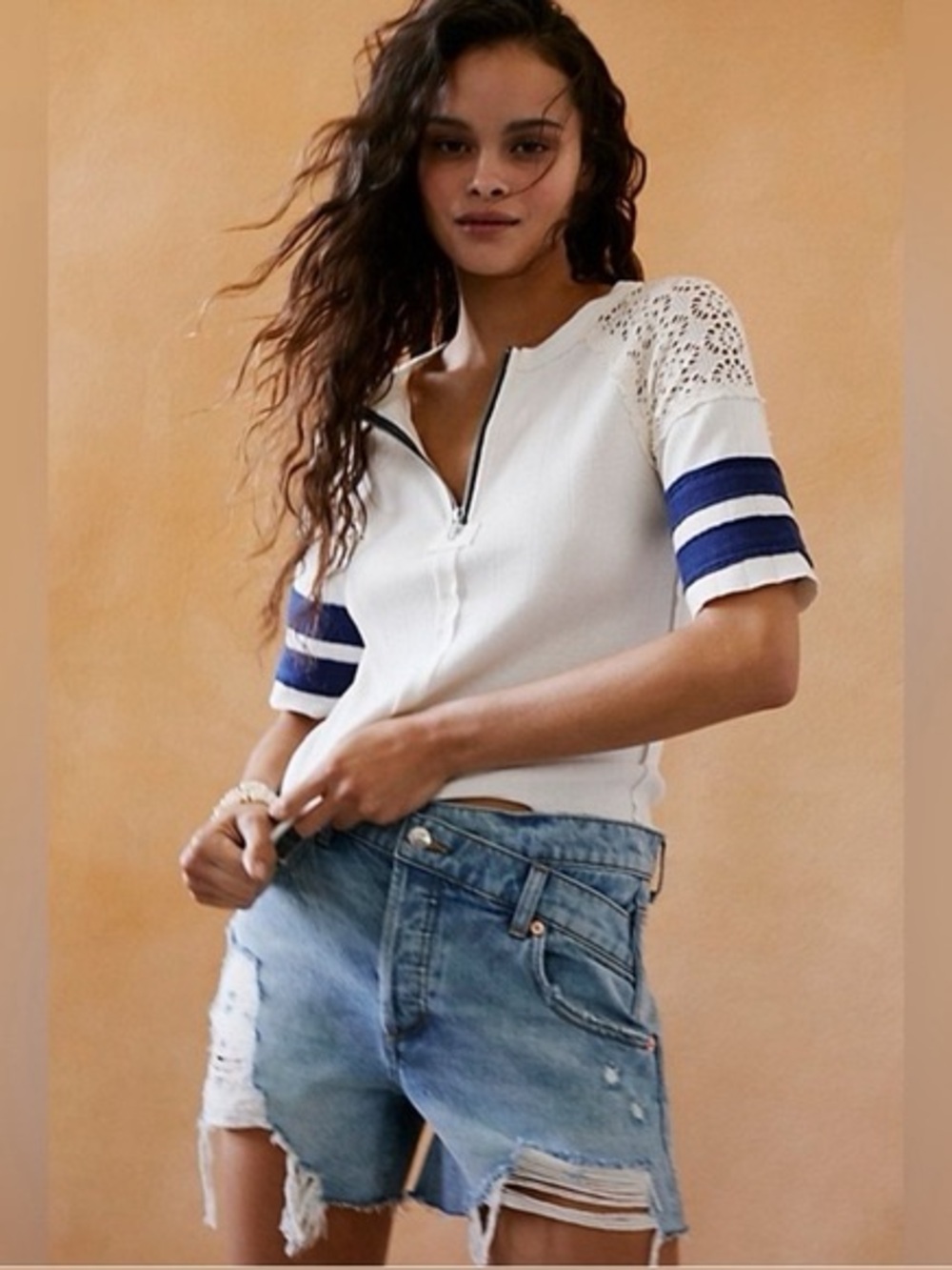 Free People We The Free Sun Glow Top X-Small